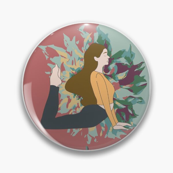 Item preview, Yoga flowers designed and sold by Floral-Patterns.