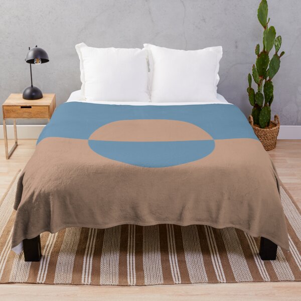 Item preview, Brown Blue Minimal Half Circle Design 2021 Color of the Year Canyon Dusk Plus Treasure Map designed and sold by ColorOfTheYears.
