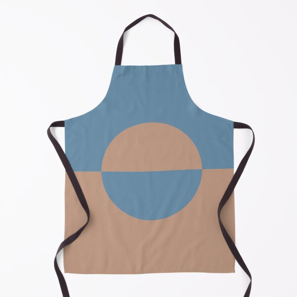 Item preview, Brown Blue Minimal Half Circle Design 2021 Color of the Year Canyon Dusk Plus Treasure Map designed and sold by ColorOfTheYears.