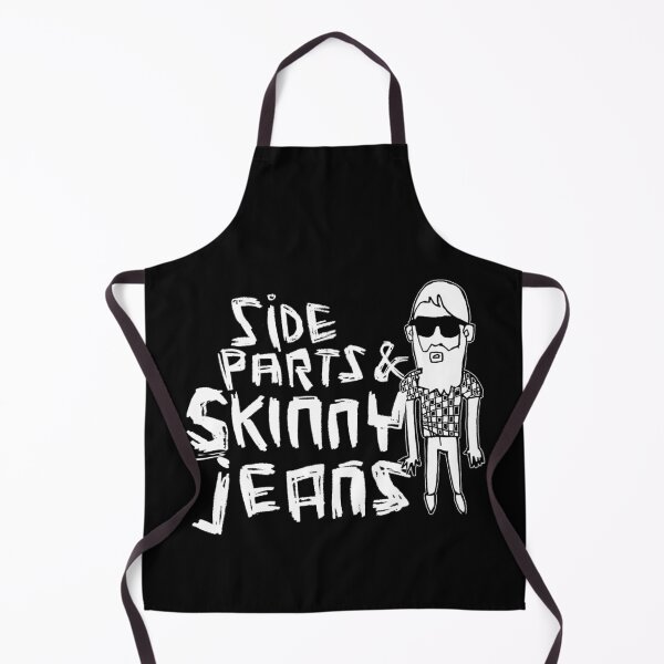 Item preview, Side Parts And Skinny Jeans designed and sold by badlydrawnbabe.