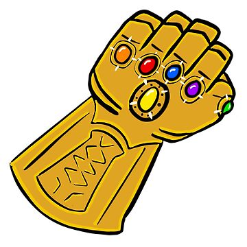 Artwork thumbnail, Infinity Gauntlet by HallidayDesigns