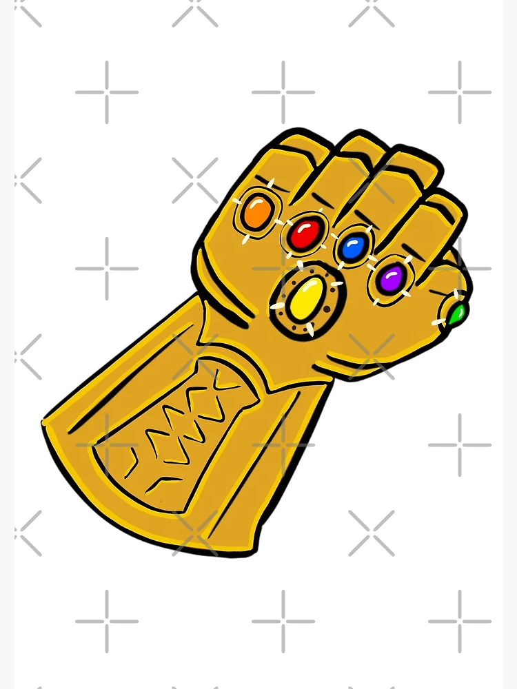 Thumbnail 3 of 3, Journal, Infinity Gauntlet designed and sold by HallidayDesigns.