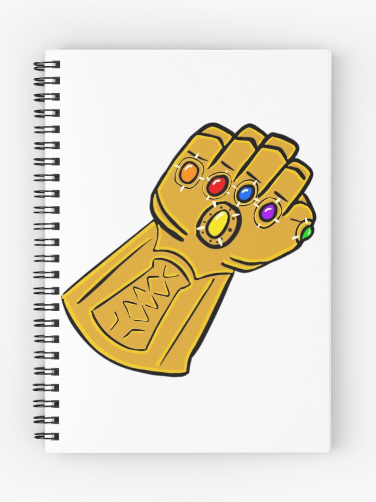 Thumbnail 1 of 3, Journal, Infinity Gauntlet designed and sold by HallidayDesigns.