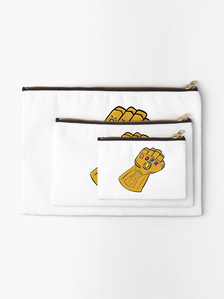Thumbnail 2 of 4, Zipper Pouch, Infinity Gauntlet  designed and sold by HallidayDesigns.