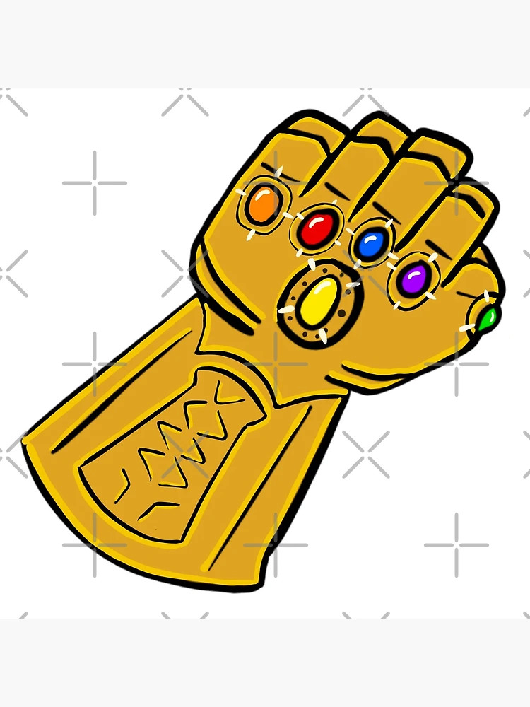 Thumbnail 5 of 5, Coasters (Set of 4), Infinity Gauntlet designed and sold by HallidayDesigns.