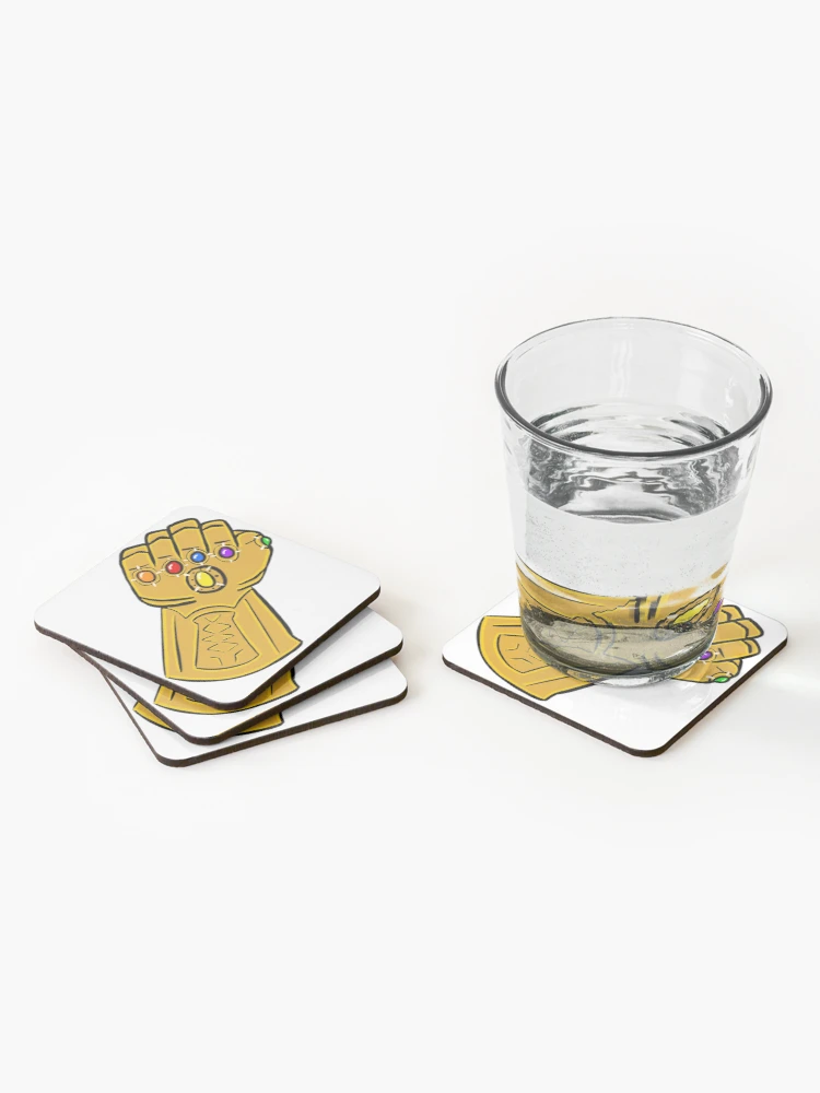 Thumbnail 2 of 5, Coasters (Set of 4), Infinity Gauntlet designed and sold by HallidayDesigns.