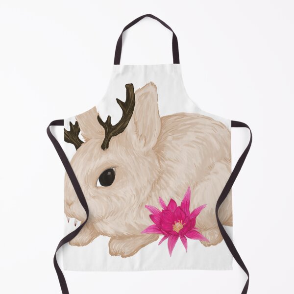 Item preview, Jackalope with Flower designed and sold by hello-jojo.