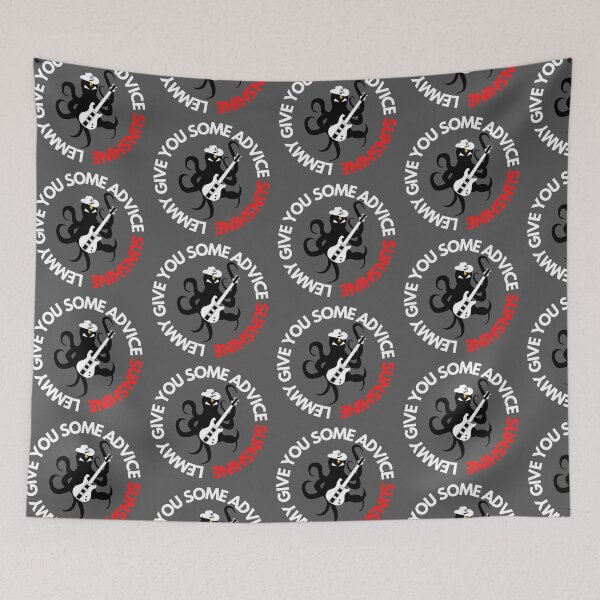 Item preview, Lemmy Giving Metal Advice Demented Octopus designed and sold by LeonardoBotha.