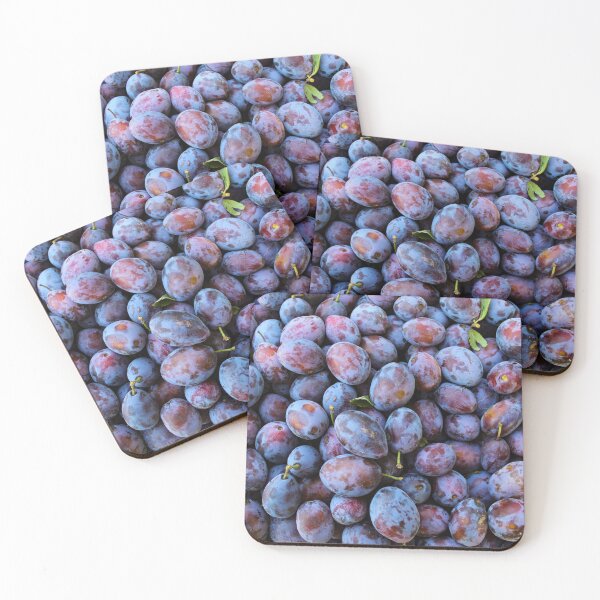Item preview, Plums with a few leaves designed and sold by Mahirov Shop.