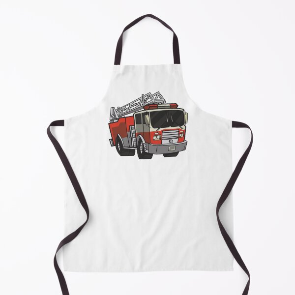 Item preview, Firetruck Illustration designed and sold by infleims.