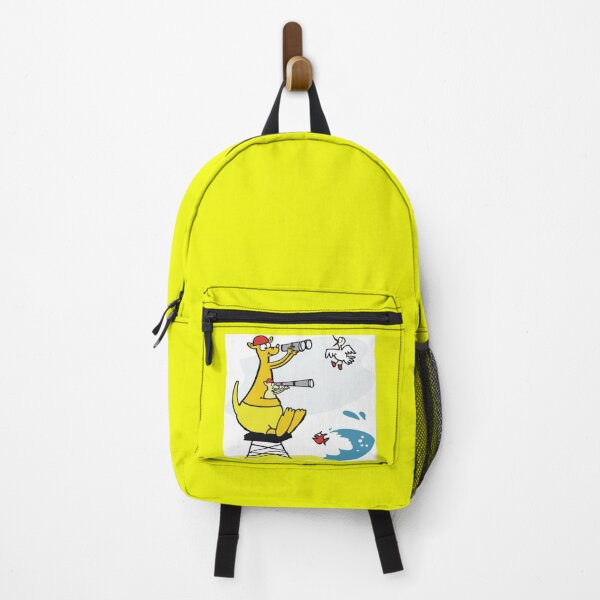 Item preview, Funny cartoon kangaroo lifesaver at beach designed and sold by Al Benge.