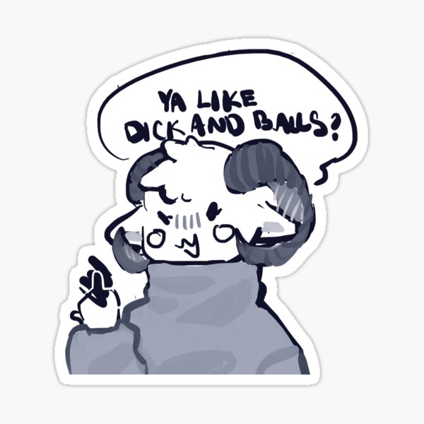 Jschlatt asks you a question Sticker