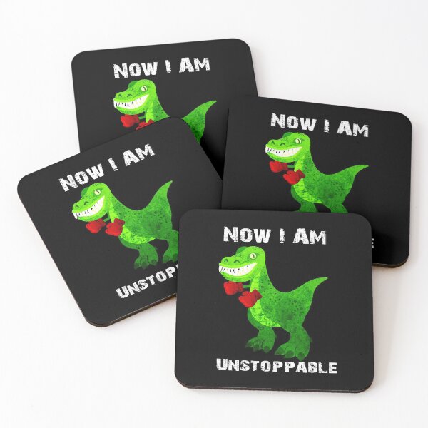 Item preview, Now I Am Unstoppable, Funny T-Rex Dinosaur  designed and sold by oussimakh.