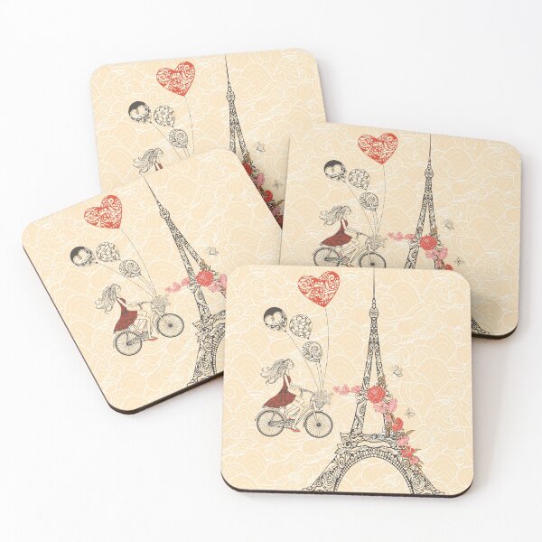 Item preview, Paris love girl designed and sold by urban-color.