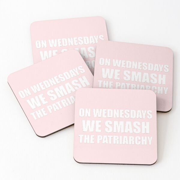 Item preview, On Wednesdays We Smash The Patriarchy Mean Girls quote feminism designed and sold by TheLocoShop.
