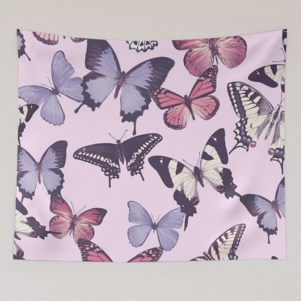 Item preview, Butterflies pattern tapestries tapestry  designed and sold by Mattingame.