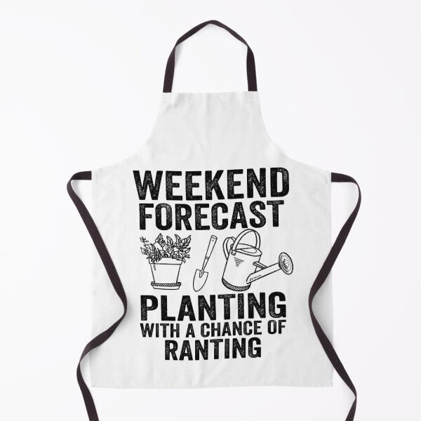 Item preview, Weekend Forecast Planting With A Chance of Ranting Gardening Gift Gardener Plants designed and sold by Stronzi.