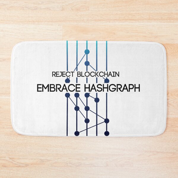 Item preview, Reject Blockchain Embrace Hashgraph designed and sold by OroboroCustom.