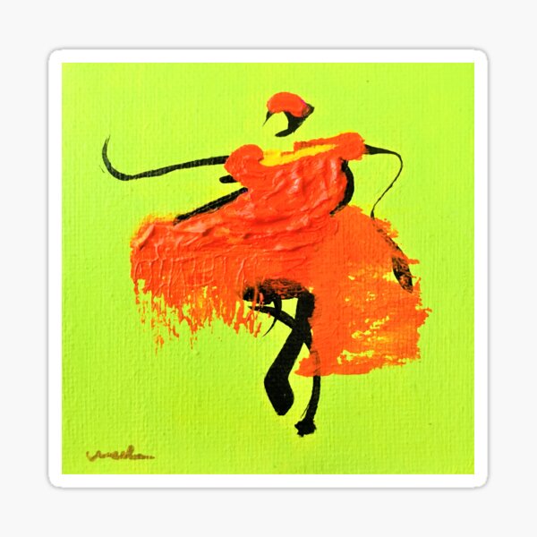 Red Dress of Secrets Sticker