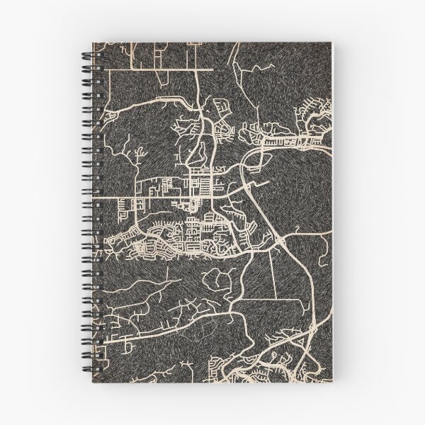 Item preview, MOORPARK map california Ink lines 2 designed and sold by InkMaps.