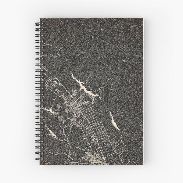 Item preview, MORGAN HILL map california Ink lines 2 designed and sold by InkMaps.