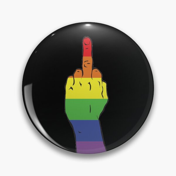 Item preview, LGBT Pride Middle Finger designed and sold by Alrkeaton.