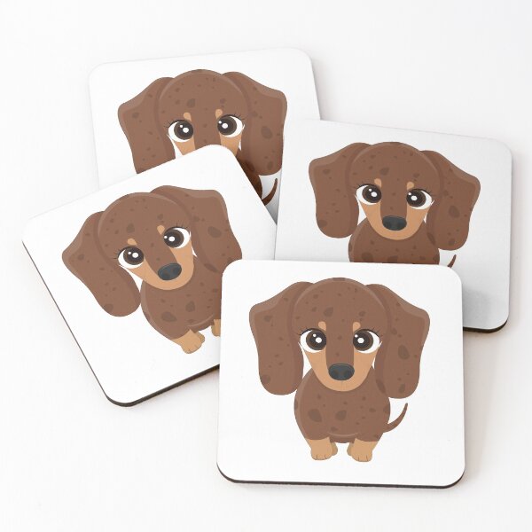 Item preview, Loving and Cuddly Dapple Dachshund designed and sold by TeckelStore.