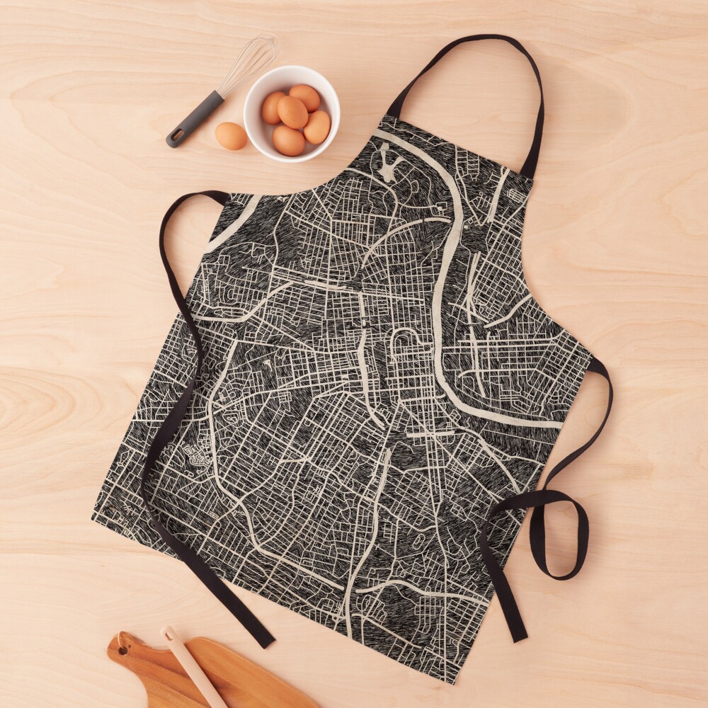 Item preview, Apron designed and sold by InkMaps.