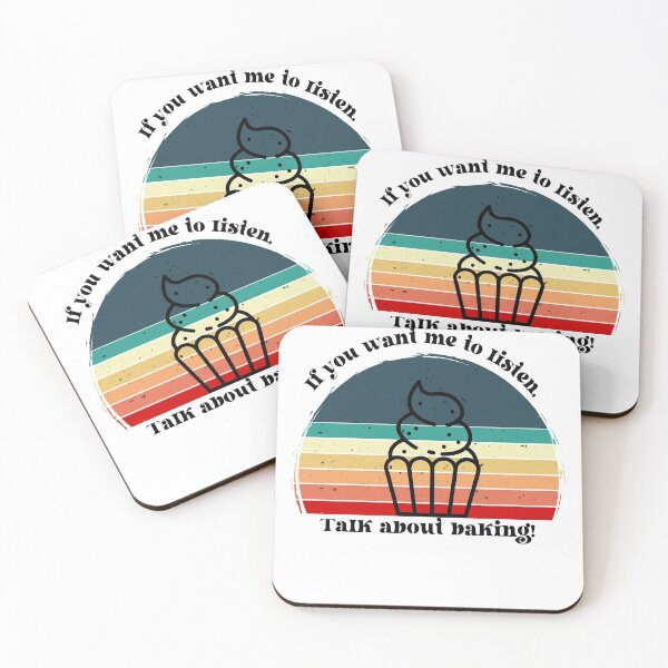 Item preview,  If You Want Me To Listen Talk About baking - funny baker gift  designed and sold by Shirtgame.