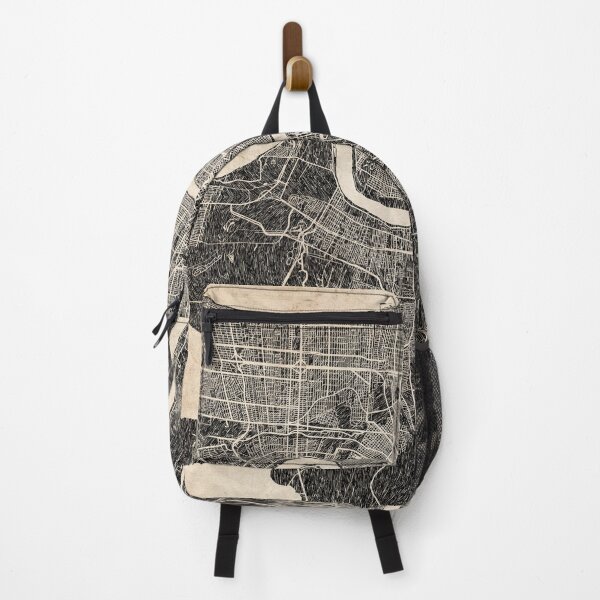 Item preview, NEW ORLEANS map Louisiana Ink lines 2 designed and sold by InkMaps.