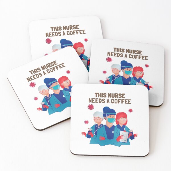Artikelvorschau, Diese Krankenschwester braucht einen Kaffee entworfen und verkauft von D1mon.