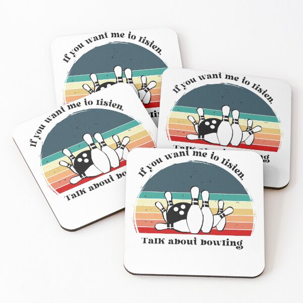 Item preview, If You Want Me To Listen Talk About bowling - funny bowlers gift  designed and sold by Shirtgame.