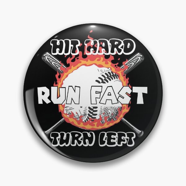 Item preview, Hit Hard Run Fast Turn Left designed and sold by ADAMYASS.