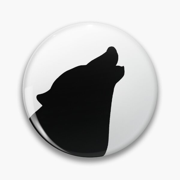Item preview, Howling Wolf silhouette designed and sold by buhnka.