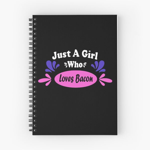 Item preview, Funny food quotes Just A Girl Who Loves Bacon, gift idea for girl, women, for lovers Bacon, food, cooking designed and sold by Mac Store.