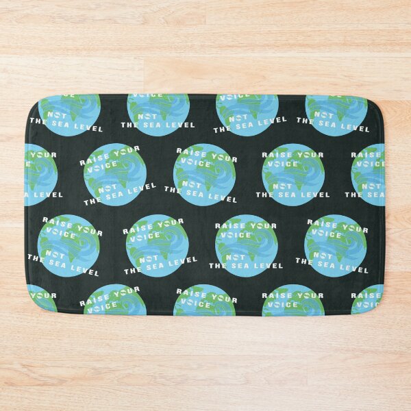 Item preview, Raise your voise, not the sea level designed and sold by KindToThePlanet.