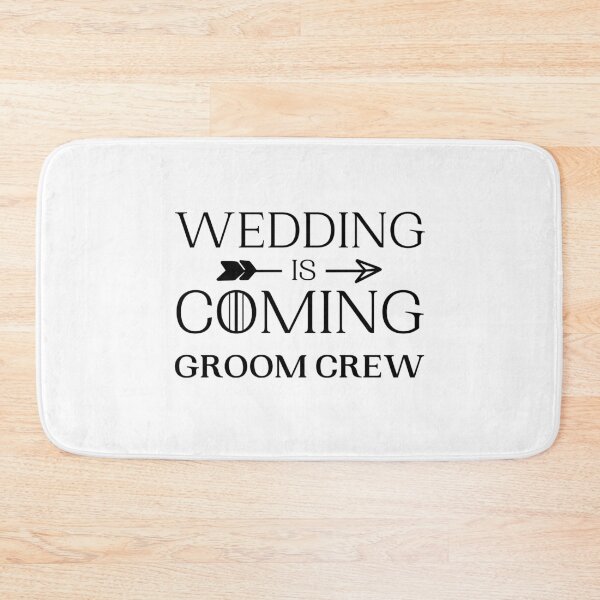 Item preview, Wedding is coming groom crew i do white designed and sold by daguilon.