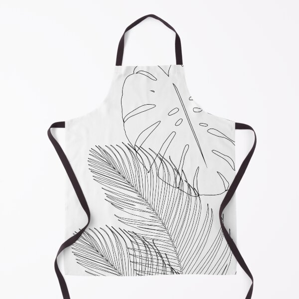 Item preview, Monstera Palm Leaves Finesse Line Art #2 #tropical #decor #art designed and sold by Anita's & Bella's Art.
