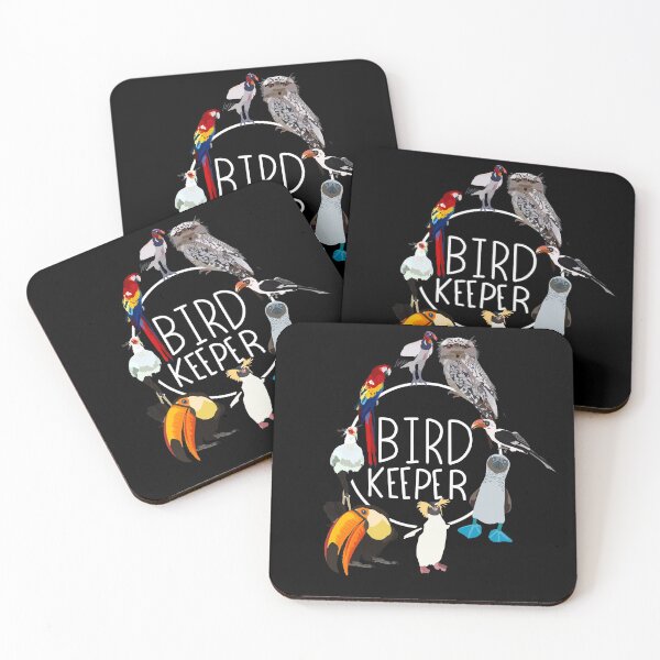 Item preview, B is for Bird Keeper,Bird Keeper Design – Dedicated Care and Conservation of Avian Wildlife Artwork designed and sold by PrettylittlepastelUk.