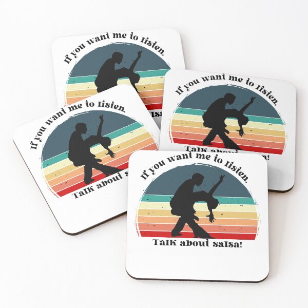 Item preview,  If You Want Me To Listen Talk About salsa - funny salsa dancer gift  designed and sold by Shirtgame.