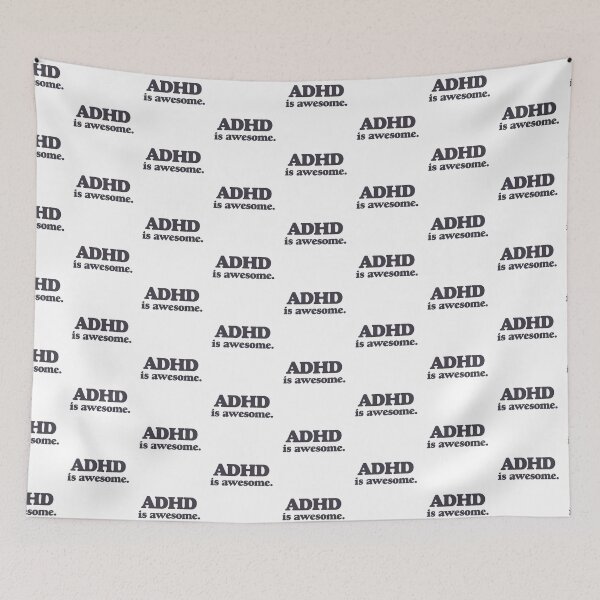 Item preview, ADHD is Awesome designed and sold by MinimalSketches.