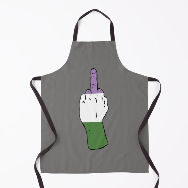 Item preview, Genderqueer Pride Middle Finger designed and sold by Alrkeaton.
