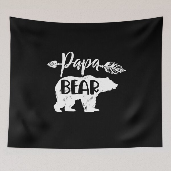 Item preview, Papa Bear, Grunge designed and sold by FuntasticDez.