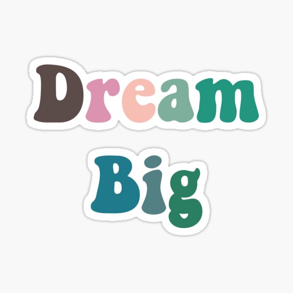 Item preview, Dream Big Quote Design designed and sold by SimplyPractical.
