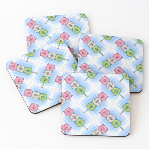 Item preview, Guinea Pig Dango Blue Pattern designed and sold by Pigapalooza.