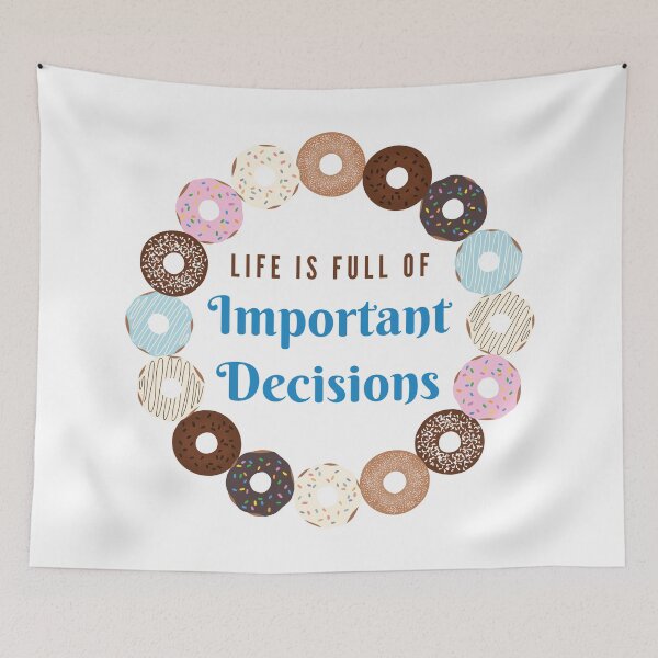 Item preview, Donut Decisions designed and sold by MSwiftDesigns.