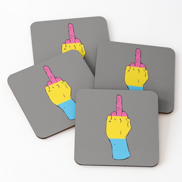 Item preview, Pan Pride Middle Finger designed and sold by Alrkeaton.