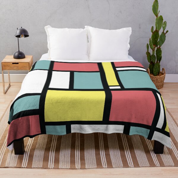 Item preview, Mondrian Pastel tshirt - home decor designed and sold by Ga Na.
