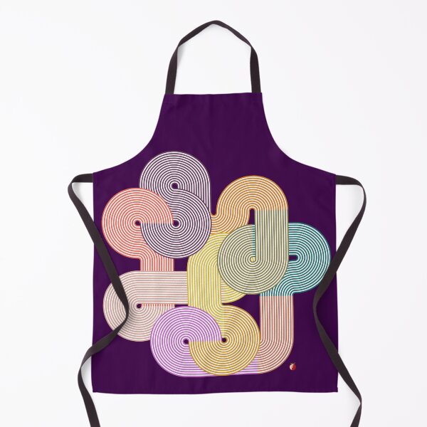 Item preview, Abstract circles - geometric retro lines designed and sold by fraga-ro.