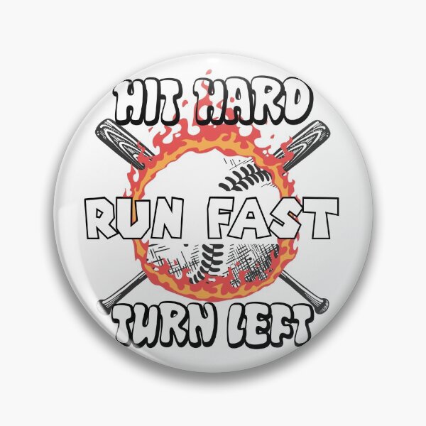 Item preview, Hit Hard Run Fast Turn Left designed and sold by ADAMYASS.